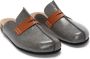 JW Anderson laminated felt loafers Grey - Thumbnail 2