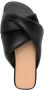JW Anderson leather flat sandals Black - Thumbnail 4