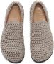 JW Anderson logo-tag crochet loafers Neutrals - Thumbnail 4