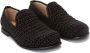 JW Anderson low-heel crochet-knit loafers Black - Thumbnail 2