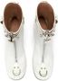 JW Anderson padlock ankle boots White - Thumbnail 4