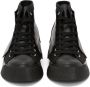 JW Anderson panelled high-top sneakers Black - Thumbnail 4