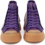 JW Anderson panelled high-top sneakers Purple - Thumbnail 4