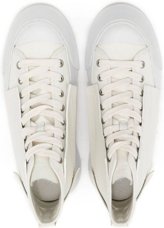 JW Anderson panelled high-top sneakers White