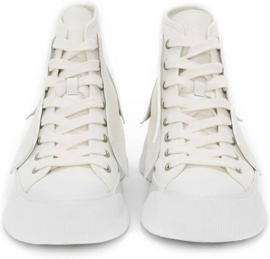 JW Anderson panelled high-top sneakers White