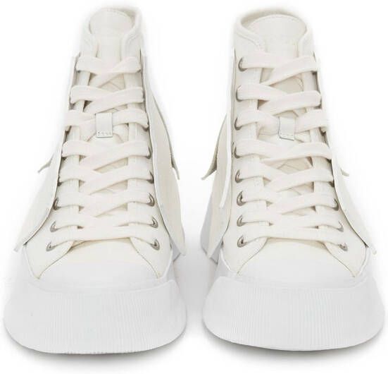 JW Anderson panelled high-top sneakers White