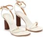 JW Anderson Paw high-heel leather sandals Neutrals - Thumbnail 2