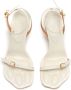JW Anderson Paw high-heel leather sandals Neutrals - Thumbnail 4