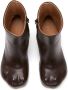 JW Anderson Paw leather ankle boots Brown - Thumbnail 4