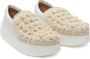 JW Anderson Popcorn leather loafers White - Thumbnail 2