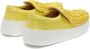 JW Anderson Popcorn panelled sneakers Yellow - Thumbnail 3
