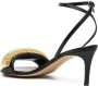 JW Anderson Poppy 70mm leather sandals Gold - Thumbnail 3