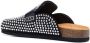 JW Anderson rhinestone-embellished leather slippers Black - Thumbnail 3