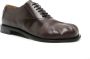 JW Anderson sculpted-toe leather Derby shoes Brown - Thumbnail 2
