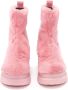JW Anderson shearling ankle boots Pink - Thumbnail 3