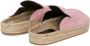 JW Anderson suede espadrille loafers Pink - Thumbnail 3