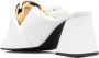 JW Anderson twist-detail calf-leather mules White - Thumbnail 3