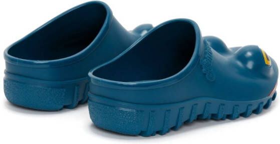 JW Anderson x Wellipets Frog round-toe clogs Blue