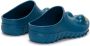 JW Anderson x Wellipets Frog round-toe clogs Blue - Thumbnail 3