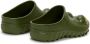 JW Anderson x Wellipets Frog round-toe clogs Green - Thumbnail 3