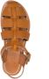 K. Jacques caged-design calf-leather sandals Brown - Thumbnail 4