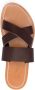 K. Jacques crossover-strap calf-leather slides Brown - Thumbnail 4