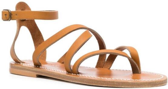 K. Jacques Heracles flat sandals Brown