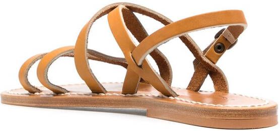 K. Jacques Heracles flat sandals Brown