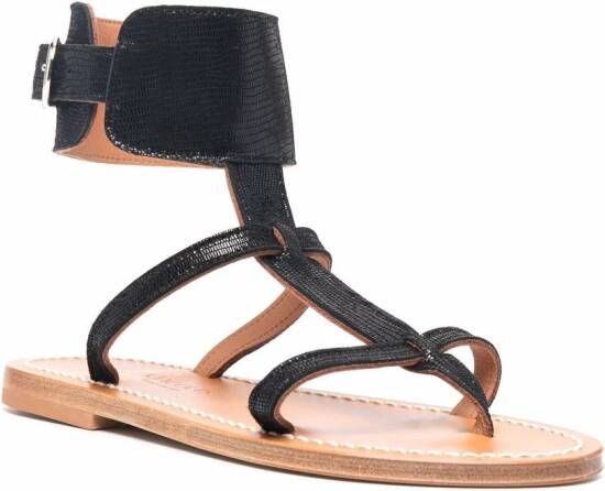 K. Jacques high-top sandals Black