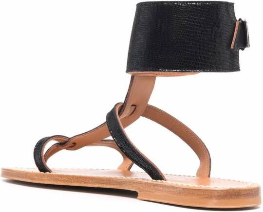 K. Jacques high-top sandals Black