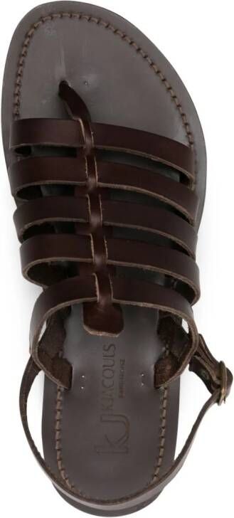 K. Jacques Homère leather sandals Brown
