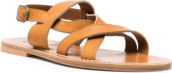 K. Jacques Jonas leather sandals Neutrals