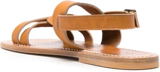 K. Jacques Jonas leather sandals Neutrals