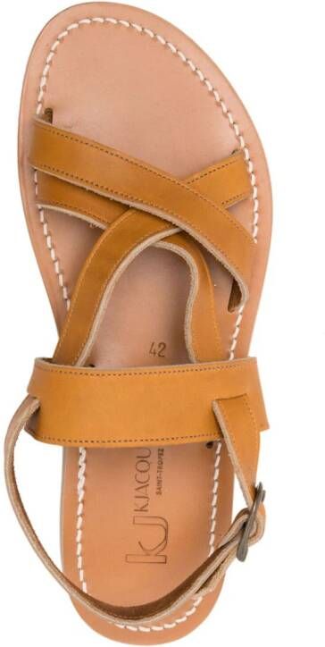 K. Jacques Jonas leather sandals Neutrals