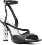 Karl Lagerfeld 105mm Kolumn strappy sandals Black - Thumbnail 2