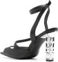 Karl Lagerfeld 105mm Kolumn strappy sandals Black - Thumbnail 3
