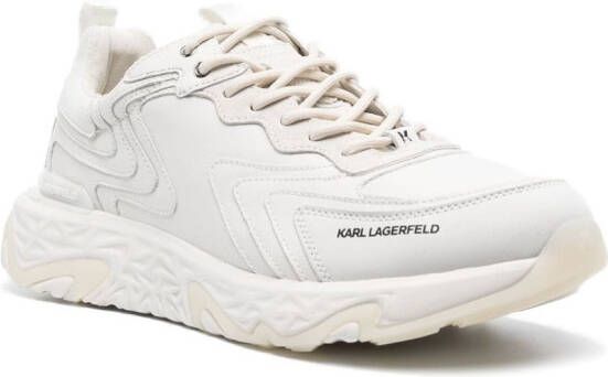 Karl Lagerfeld Blaze Pyro leather sneakers White
