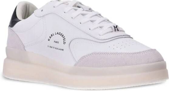 Karl Lagerfeld Brink two-tone sneakers White