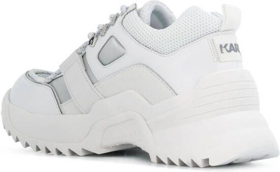 Karl Lagerfeld contrast low-top sneakers White