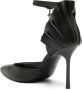 Karl Lagerfeld Flamenco Fan 100mm leather pumps Black - Thumbnail 2