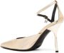 Karl Lagerfeld Gala 95mm pointed-toe pumps Gold - Thumbnail 3