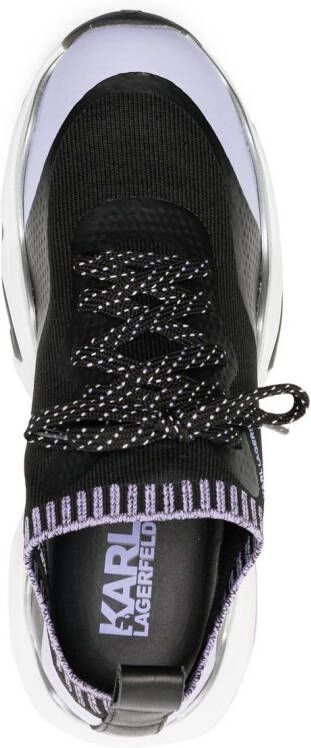 Karl Lagerfeld Gimini knit-sock sneakers Black