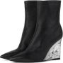Karl Lagerfeld Ice 100mm leather ankle boots Black - Thumbnail 5