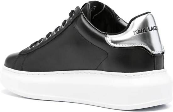 Karl Lagerfeld Ikokik NFT Kapri leather sneakers Black