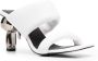 Karl Lagerfeld Ikon-heel double-strap mules White - Thumbnail 2