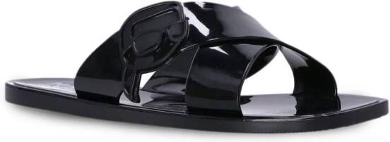 Karl Lagerfeld Jelly III NFT Kross slides Black