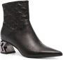 Karl Lagerfeld K-Blok leather boots Black - Thumbnail 2