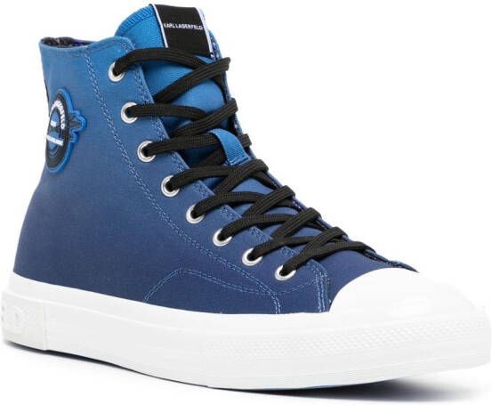 Karl Lagerfeld Kampus III high-top sneakers Blue