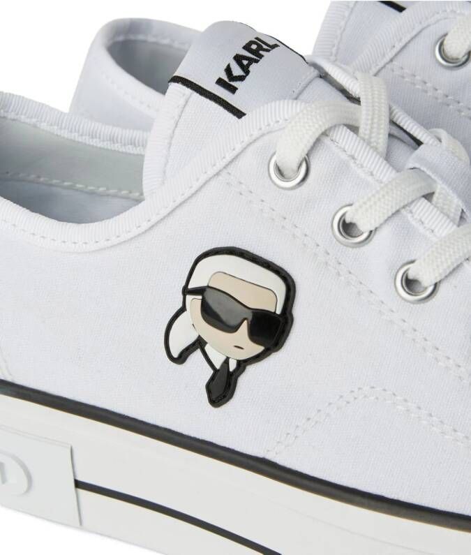 Karl Lagerfeld Ikonik Kampus Max sneakers White