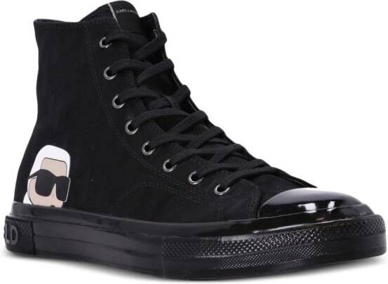 Karl Lagerfeld Kampus Max high-top sneakers Black
